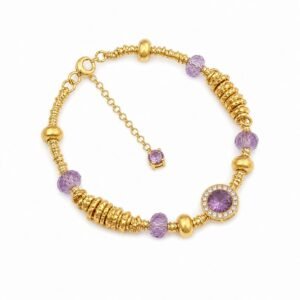 Amethyst Meditation & Serenity Bracelet
