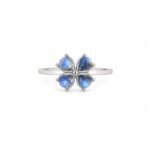 Calm & Clarity Moonstone Flower Ring