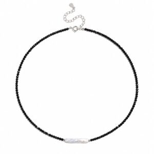 Guardian & Grounding Black Spinel Beaded Choker