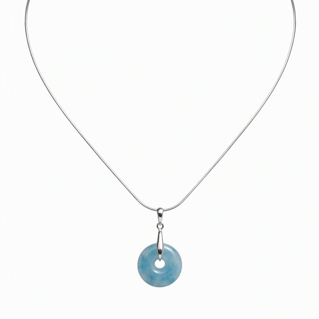 canvas-output-1791788293038-compressed Serenity & Protection Aquamarine Donut Necklace - Image 1